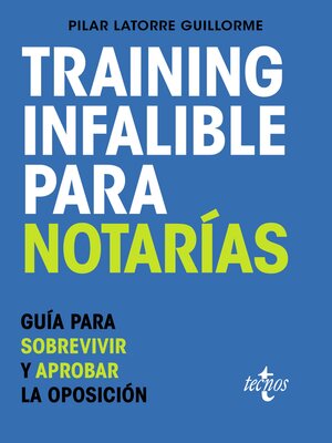 cover image of Training Infalible para Notarías